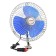 Car fan SkyWay, 24V 8 ", screw mount, metal plate, S01901006