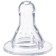 A bottle for feeding, a classic throat, fitted, 250 ml., From 3 months., White color