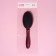 Comb massage, rubberized pen, 7 × 24 cm, purple color
