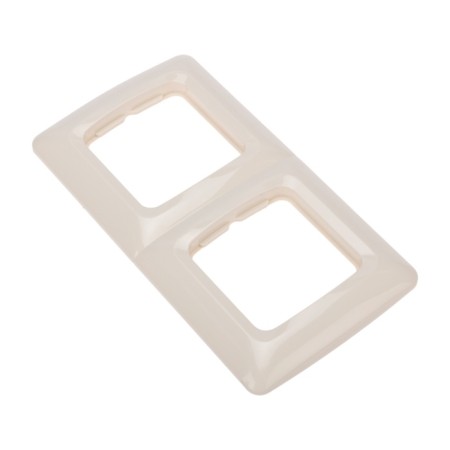Kranz 2-STODRAL ROSECOTS, Beige KR-78-0256-1