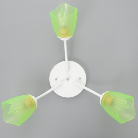 Six 3x15W E27 white-green 50x50x15cm Bayerlux-3