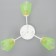 Six 3x15W E27 white-green 50x50x15cm Bayerlux