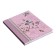 Business block A5, 96 sheets in the "Muse" cage, solid cover, matte lamination, selective varnish, block 65 g/m2