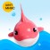 Waterfasting Waterfowl toy "Shark", MIX color