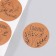 Stick Paper "Thank you" craft d = 3.8 cm 252 pcs in roll