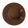 Women's hat Minaku "Leopard" Brown color, rr 56-58