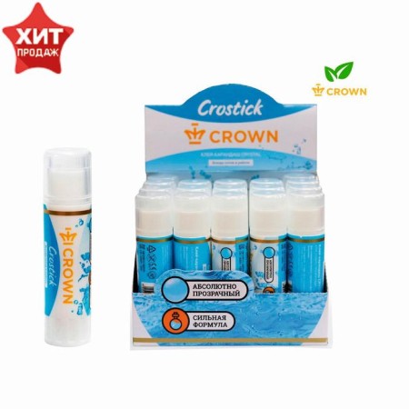 Clete pencil 15 g Crown PVP, crystal-clean