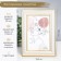 Photo frame plastic 10x15 cm "Little mesh" white with double gold stroke 18.3x13.5 cm