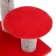 Clamp "Column" with two mushrooms, juts 43 x 36 x 31 cm, mix of flowers