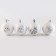 New Year's set for creativity. Christmas balls for coloring "New Year! Magic holiday ", 4 pcs, d = 5.5cm