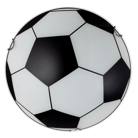 The lamp is wall-flowing "ball" 2 lamps E27 40W d.300 h.5.5 cm.-3