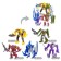 The Dinobot robot is transformed, 5 types, gathered in 1 robot