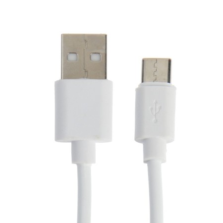 Luazon, Type -C - USB, 2 A, 1 m, white cable-1