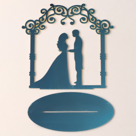 Topper "Wedding Ceremony", Color Gold-3