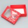 Gift box "Happy New Year", Red, 16.5 x 12.5 x 5 cm, New Year