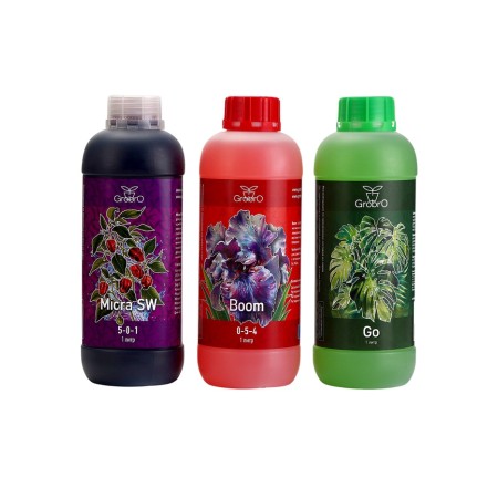 Fertilizer for hydroponics "Grobro" "Grobro" set of Serious SW, 1000ml