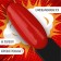 Gel nail polish "Red Boom", 3 phase, 8 ml, led/uv, color (71)