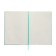 Notepad A5 "Mint", 60 sheets, without Linovka, artificial leather, thermoting, tinted OFSET BLOCK 70g/m2