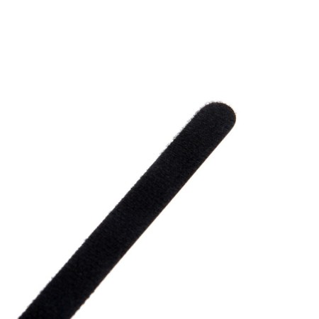 Velcro screed for wires 150x10x1.5 mm tundra, black color, 10 pcs-8