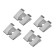 Hon surface Maunfeld CVI594SF2BG, induction, 4 burners, sensor, beige