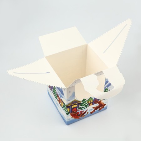 Box the team "Fairytale Santa Claus" 14 x 16 x 14 cm, New Year-4