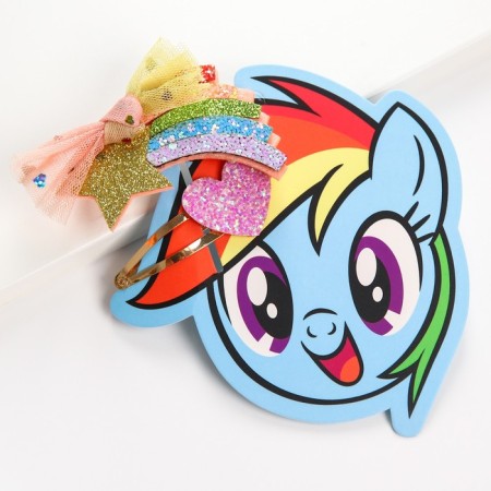 Заколка для волос, 2 штуки, My Little Pony-4