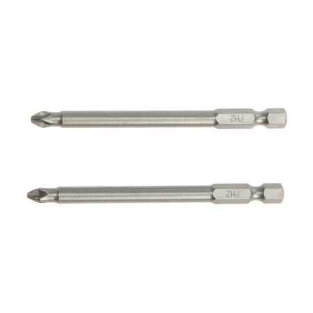 Tundra bats, magnetized, steel CRV, PH2 x 90 mm, 2 pcs.-1