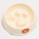Pain for slow feeding "Paw", 22.5 x 23 x 6.5 cm, beige