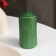 Candle - cylinder "Vintage", 5x10 cm, green