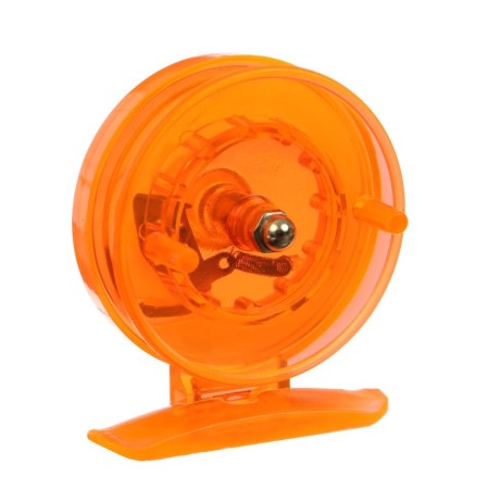 Inertial coil, plastic, diameter 5.5 cm, orange color, 806s-4
