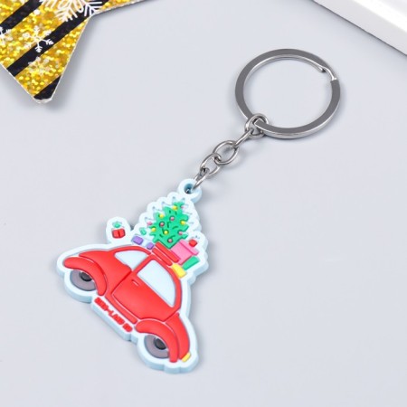 Trick Rubber "Machine with New Year's Gifts" 4.7x5 cm-1