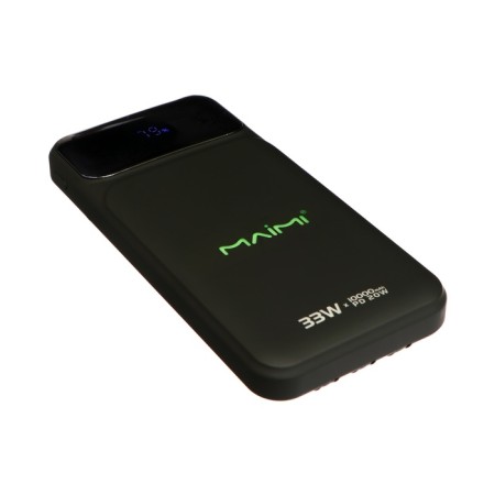 External Maimi Mi56, 10,000 mAh, USB, Type-C, Lightning/Type-C/USB, PD, Black-4