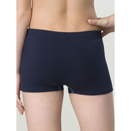 Panties for boys, height 152 cm, blue, dark blue, 2 pcs-2