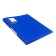 Folder with 20 A3 inserts, 800 μm, calligrata, texture "Sand", blue