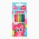 Set of candles in a cake 6 pieces, with a colored flame, My Little Pony