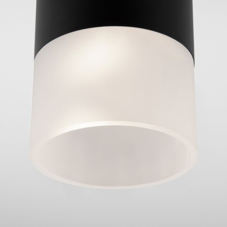 Ceiling lamp (SPOT) Elektrostandard, Light Led 7 W, 90x90x165 mm, IP54, Black Color Black-1