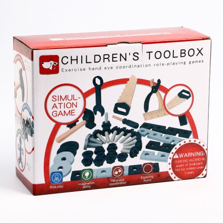 Wooden designer "Tools" 23.7 × 18.5 × 9 cm-4