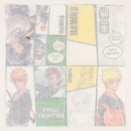 Paper napkins 25*25cm comics (set 20 pcs)-4