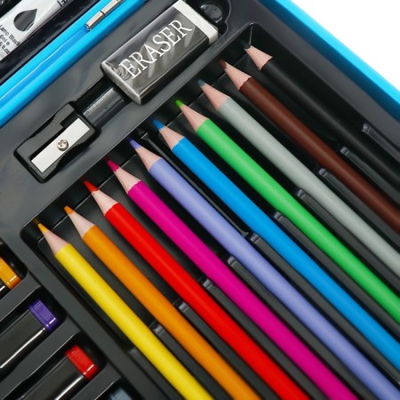 Drawing set, astronaut, blue-4