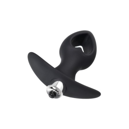 Anal vibrovalter extensor Popo pleasure by toyfa cordis s, silicone, d = 4 cm, 10 cm, color is black