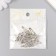 Decor for creativity Metal "Skeleton" silver 3.7x1 cm