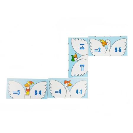 Domino children's tenth kingdom "smart subtraction"-7