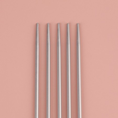 Knitting knitting needles, stimulus, with Teflon coating, D = 2 mm, 20 cm, 5 pcs-1