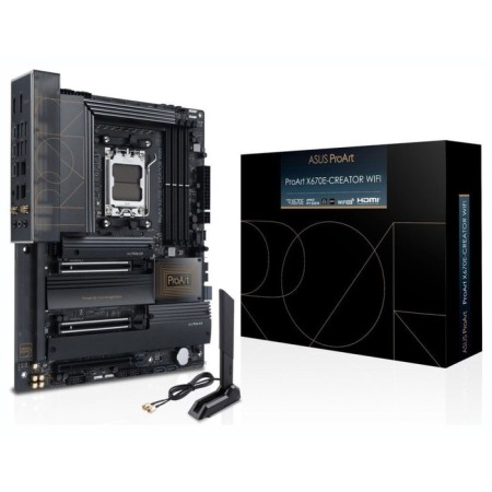 The ASUS PRART X670-Creator Wifi Socketam5 AMD X670 4XDDR5 ATX AC`97 8ch (7. 107040-8
