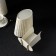Tining devices "Knitting", color white rattan