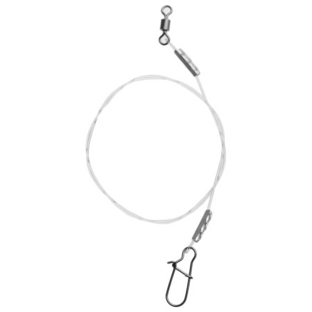 Florocarbon leash, diameter 0.55 mm, test 14.9 kg, 30 cm, 3 pcs.