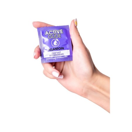 Moisturizing intimate gel Active Glide Allantoin, 20 pcs 3 g-5
