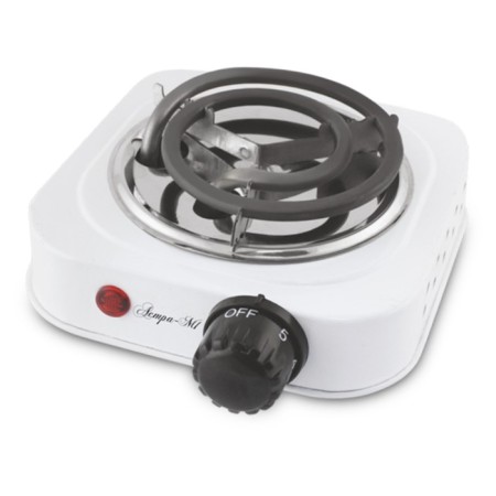 Astra-M1 tile, electric, 1 burner, 500 watts, Ten spiral, white color