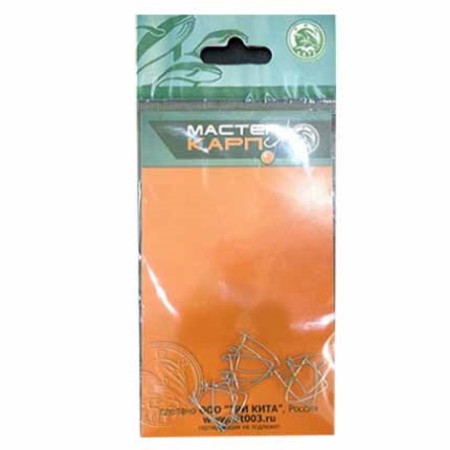 Clips No. 6 for maggots, triangular, 10 pcs