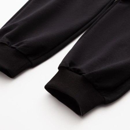 Women's costume (sweatshirt, trousers) minku: Casual Collection Black color, size 42-10